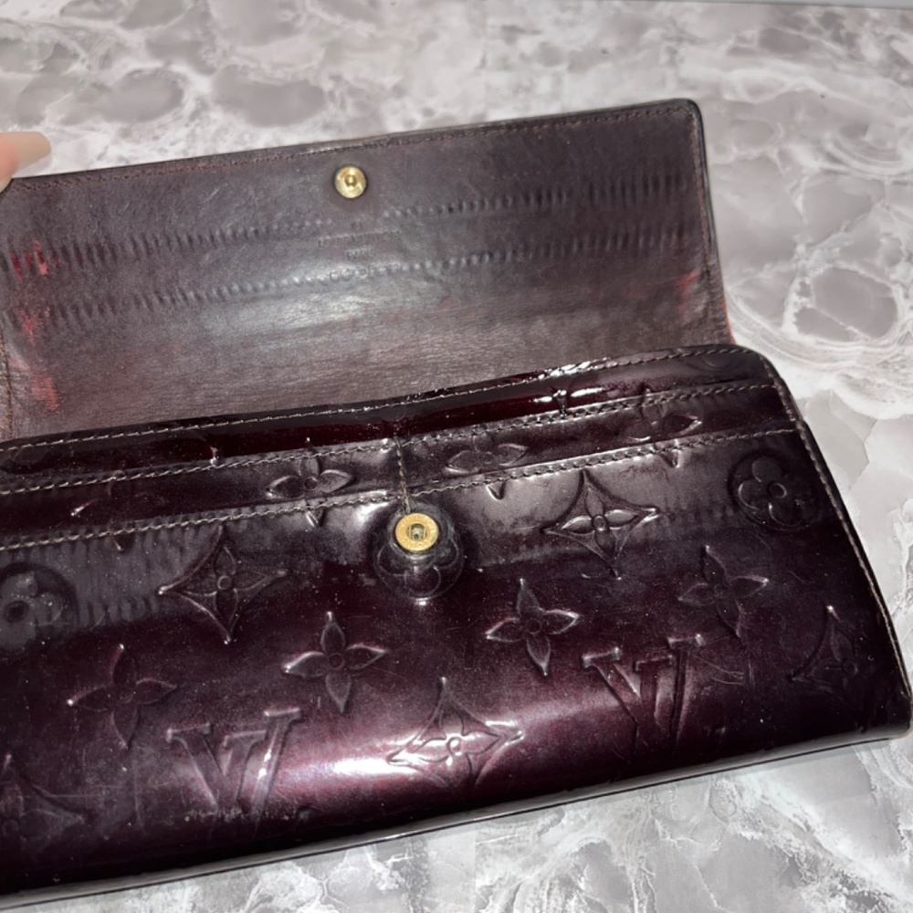 Louis Vuitton vernis monogram long wallet - Picture 5 of 10